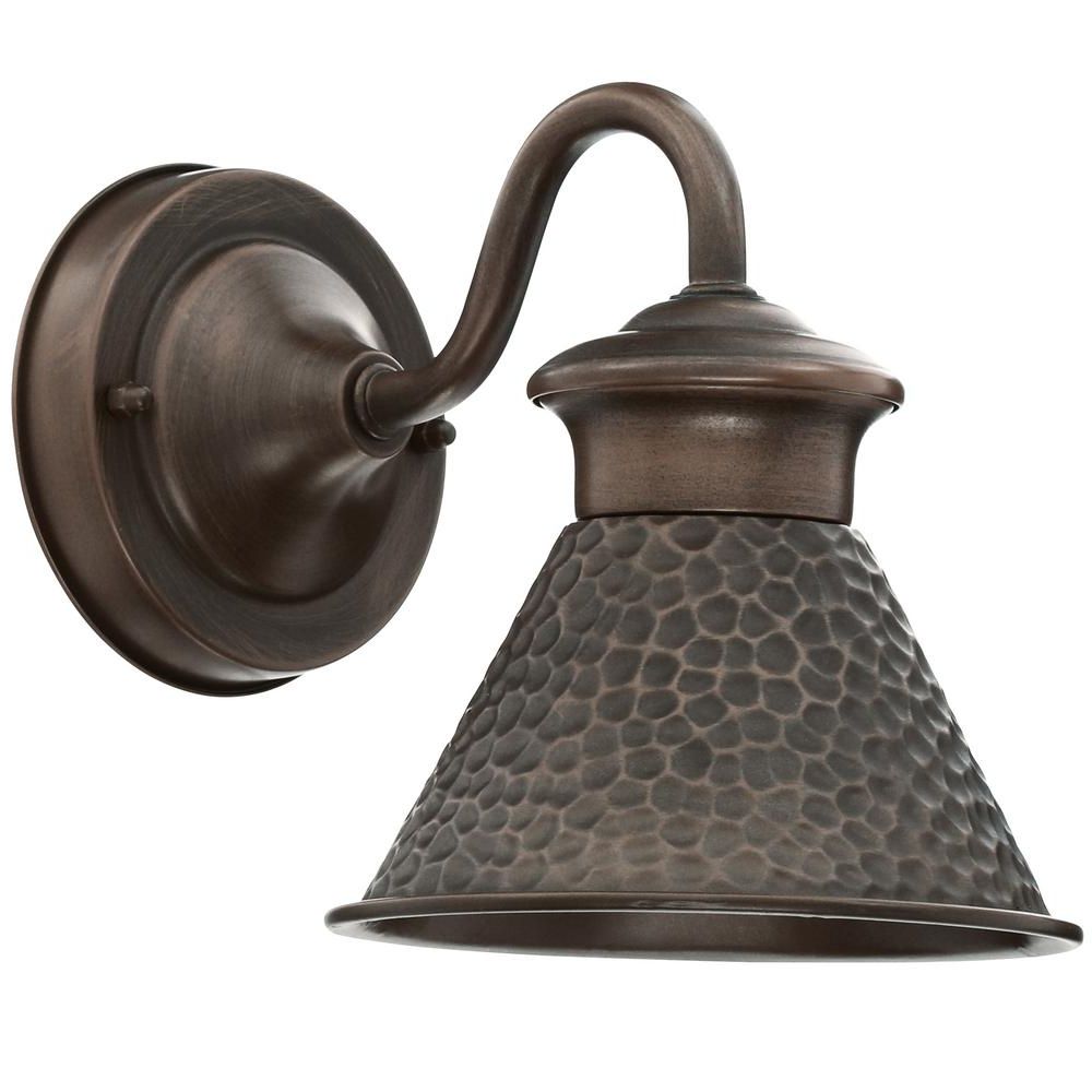Preferred Home Decorators Collection Essen 1 Light Antique Copper Inside Malak Outdoor Wall Lanterns (View 18 of 20)