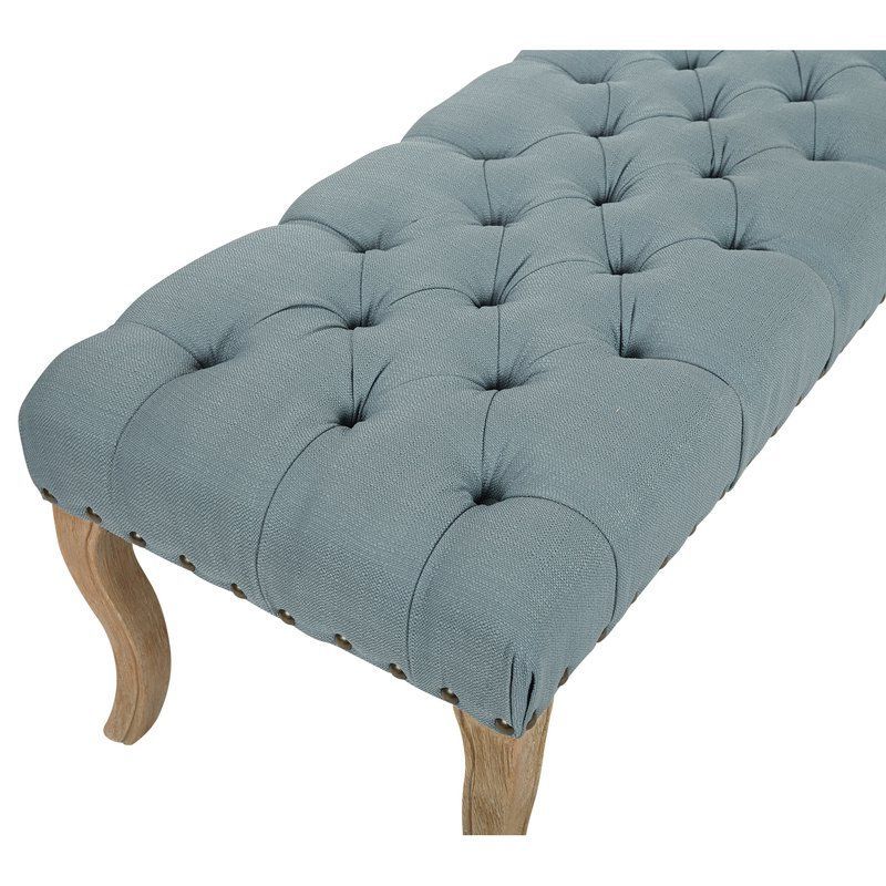 Scarlett Blue Sofas Inside Well Known Scarlett Upholstered Bench (View 9 of 20)