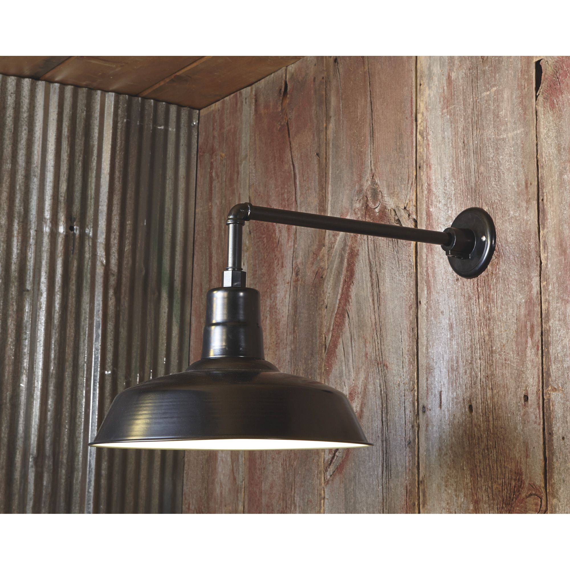 Strongway Multi Mount Outdoor/indoor Barn Light — 16in Within Well Known Lainey Outdoor Barn Lights (View 17 of 20)