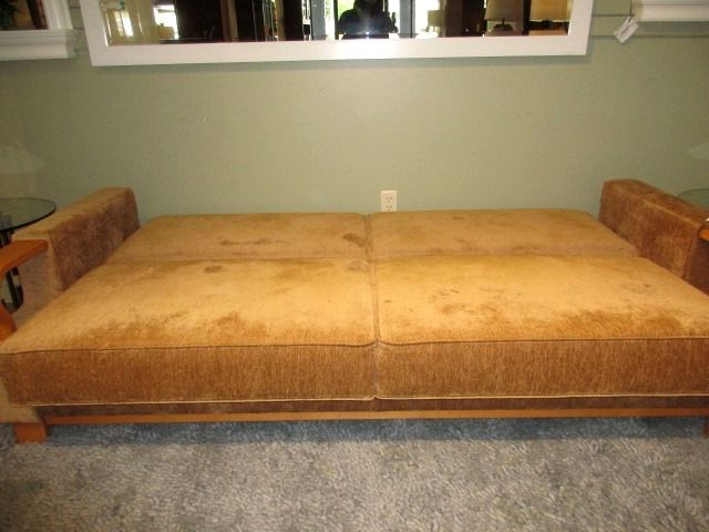 Well Known Futon/storage Sofa At The Missing Piece Inside Celine Sectional Futon Sofas With Storage Camel Faux Leather (View 20 of 20)