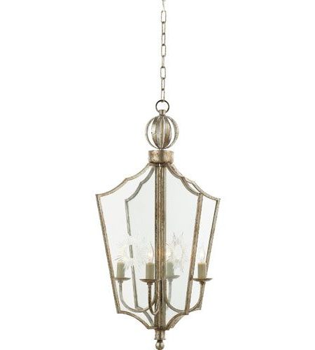 Burnished Silver 25 Inch Four Light Chandeliers Throughout 2020 Visual Comfort Studio Maher 4 Light Pendant In Burnished (View 3 of 20)
