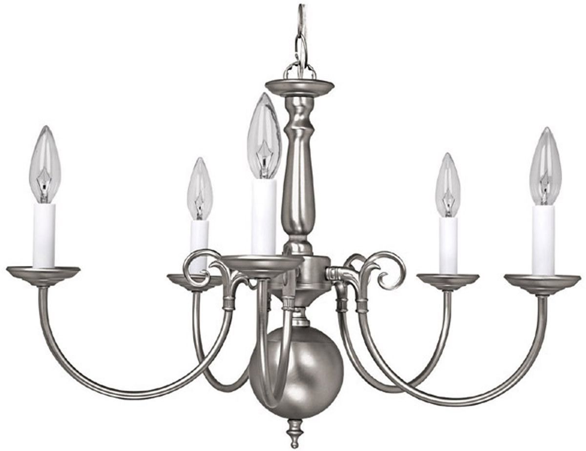 Capital Inside Well Known Stone Grey With Brushed Nickel Six Light Chandeliers (View 9 of 20)