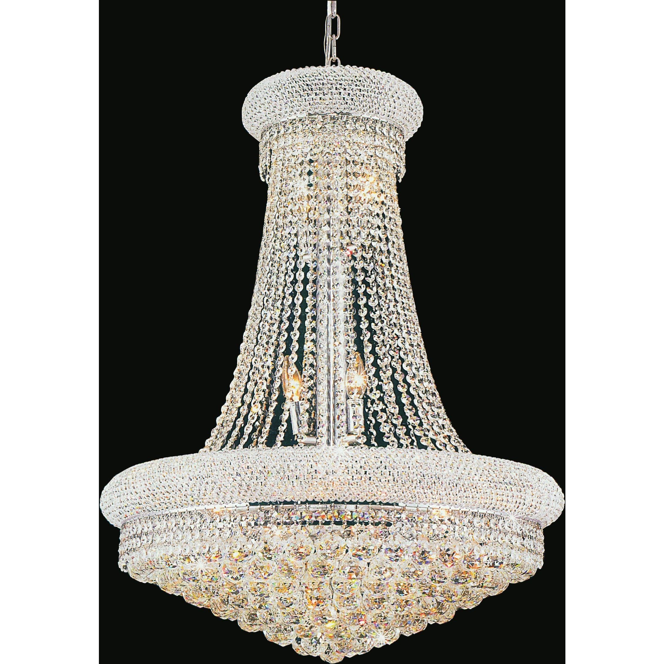 Crystal Chandelier, Chrome Chandeliers (View 8 of 20)
