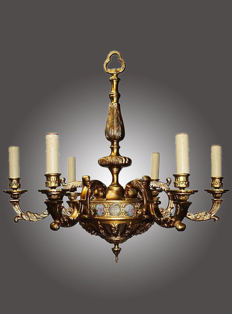 Maurice Inside 2020 Antique Brass Seven Light Chandeliers (View 3 of 20)
