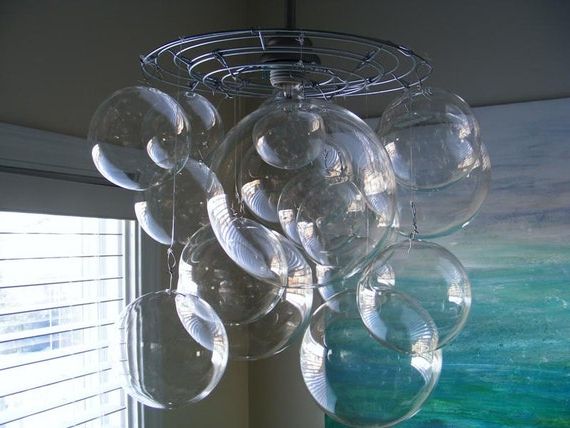 Most Recently Released Bubble Ball Chandelier Light Fixture Intended For Bubbles Clear And Natural Brass One Light Chandeliers (View 13 of 20)