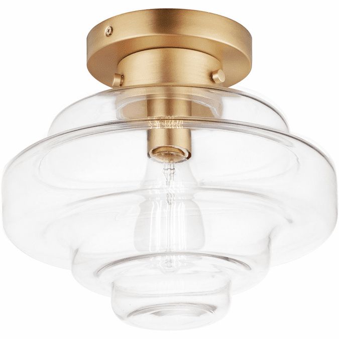 Most Recently Released Satin Brass 27 Inch Five Light Chandeliers Intended For Maxim 11120clsbr Harbor Modern Satin Brass Overhead (View 19 of 20)