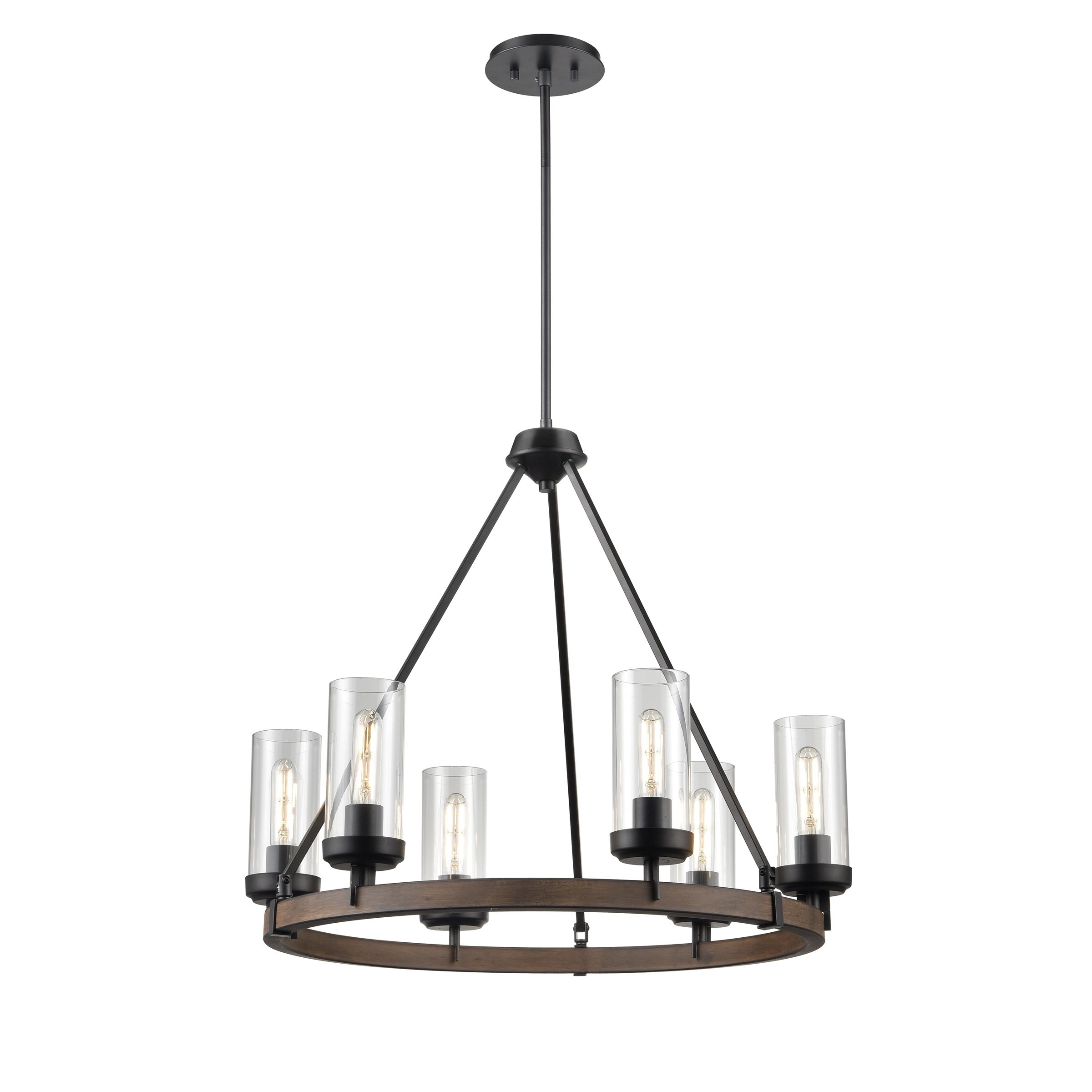 Most Up To Date Six Light Chandeliers For Okanagan 6 Light Chandelier (View 9 of 20)