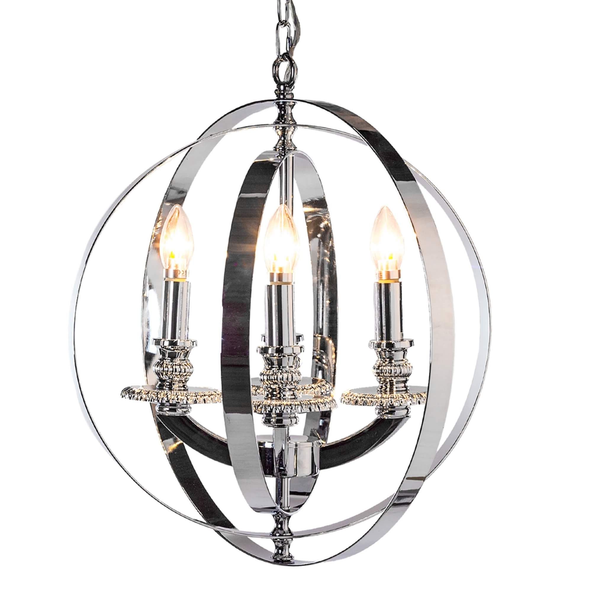 Odelia 3 Way Ceiling Chandelier, Brushed Gold Finish Within Recent Antique Gold Three Light Chandeliers (View 1 of 20)