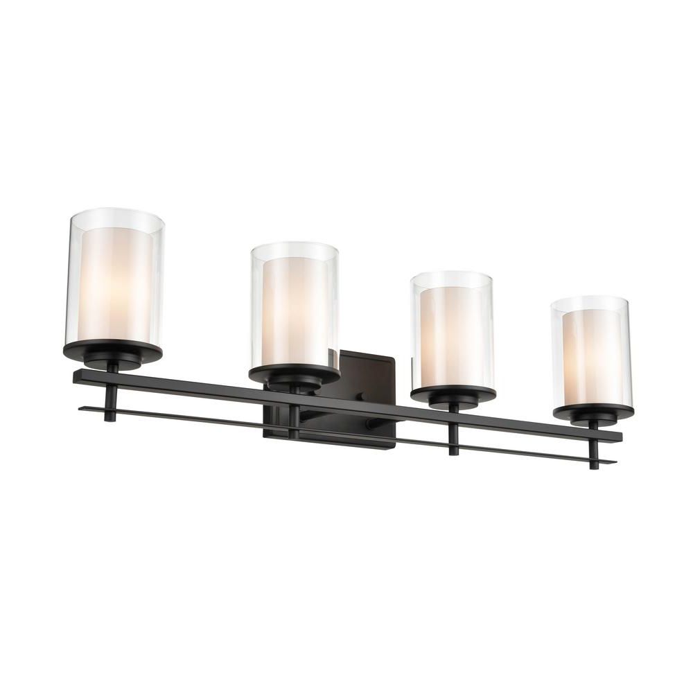 Preferred Matte Black Four Light Chandeliers With Millennium Lighting 31 In (View 4 of 20)