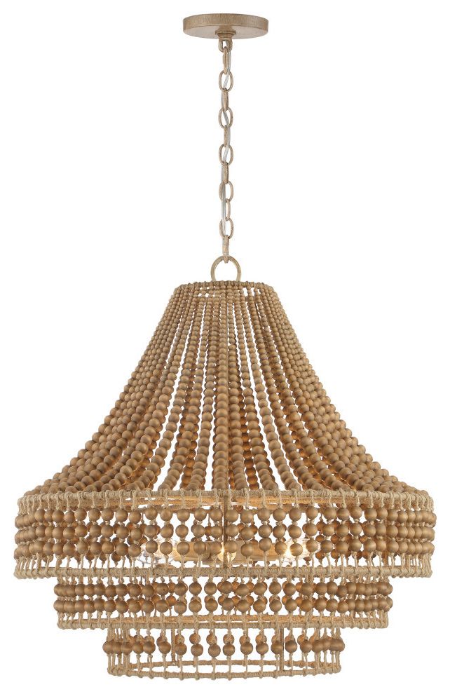 Silas 6 Light Burnished Silver Chandelier – Beach Style Intended For Most Recently Released Burnished Silver 25 Inch Four Light Chandeliers (View 11 of 20)