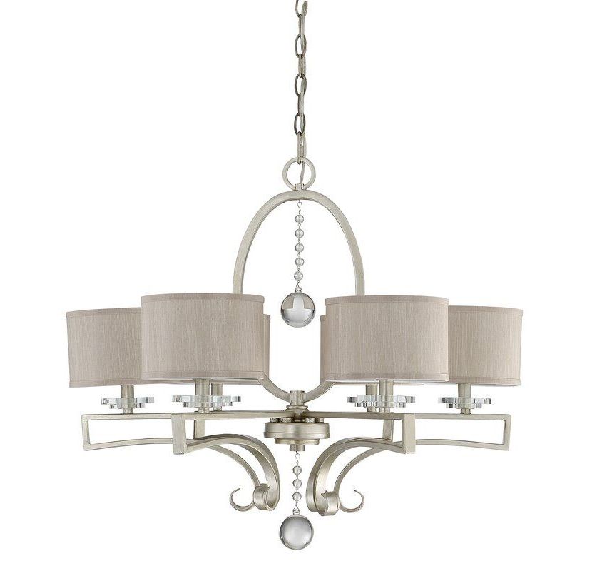 Six Light Chandeliers In Most Up To Date Beasley 6 Light Drum Chandelier (View 8 of 20)