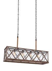 Weathered Oak And Bronze 38 Inch Eight Light Adjustable Chandeliers Throughout Current F2957/4dwo/orb,linear Chandelier,dark Weathered Oak / Oil (View 6 of 20)