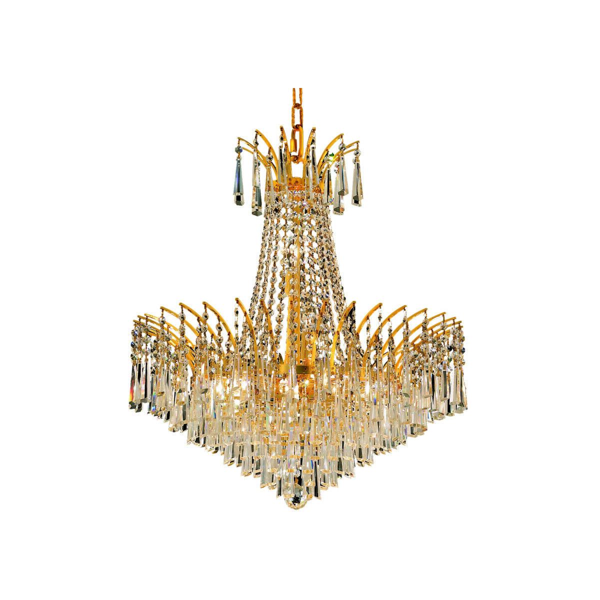 Current Chandeliers :: Palace Flamingo 11 Light Crystal Chandelier Throughout Clear Crystal Chandeliers (View 11 of 20)