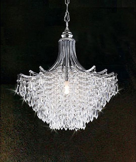 Current Soft Silver Crystal Chandeliers With Silver Crystal Chandelier Traditional Chandeliers (View 15 of 20)
