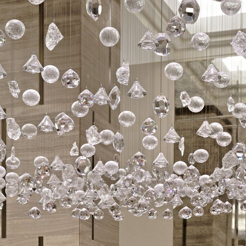 Modern Hotels Hand Blown Glass Chandelier Lighting – Art For Most Recent Art Glass Chandeliers (View 17 of 20)