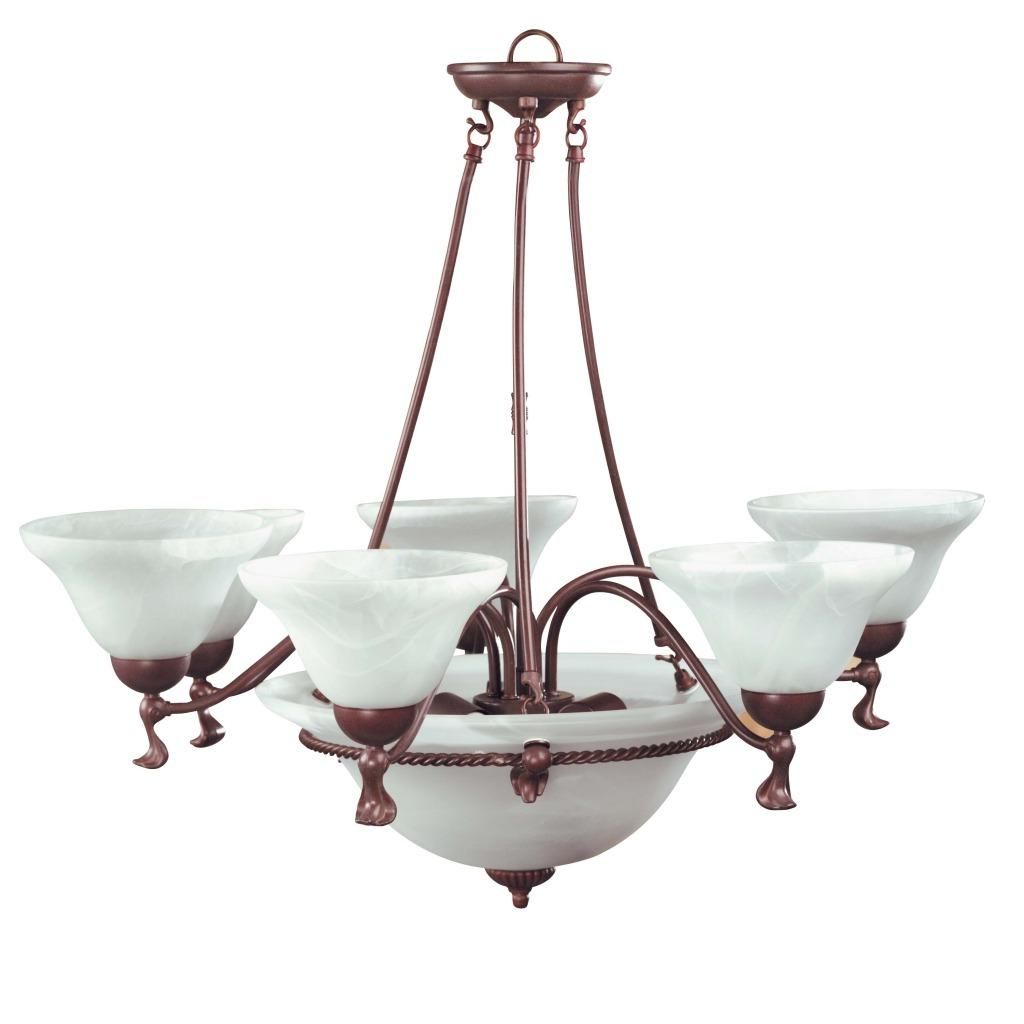 Most Popular Mahogany Wood Chandeliers Within Shop Mahogany 9 Light Chandelier – Free Shipping Today (View 3 of 20)
