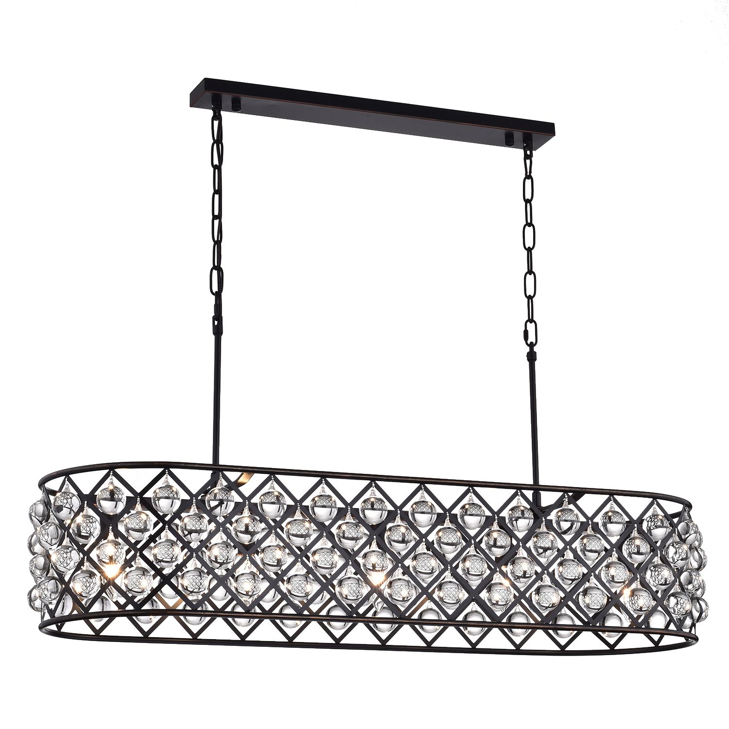 Most Recently Released Azha 5 Light Oil Rubbed Bronze Oval Chandelier With In Bronze Oval Chandeliers (View 19 of 20)