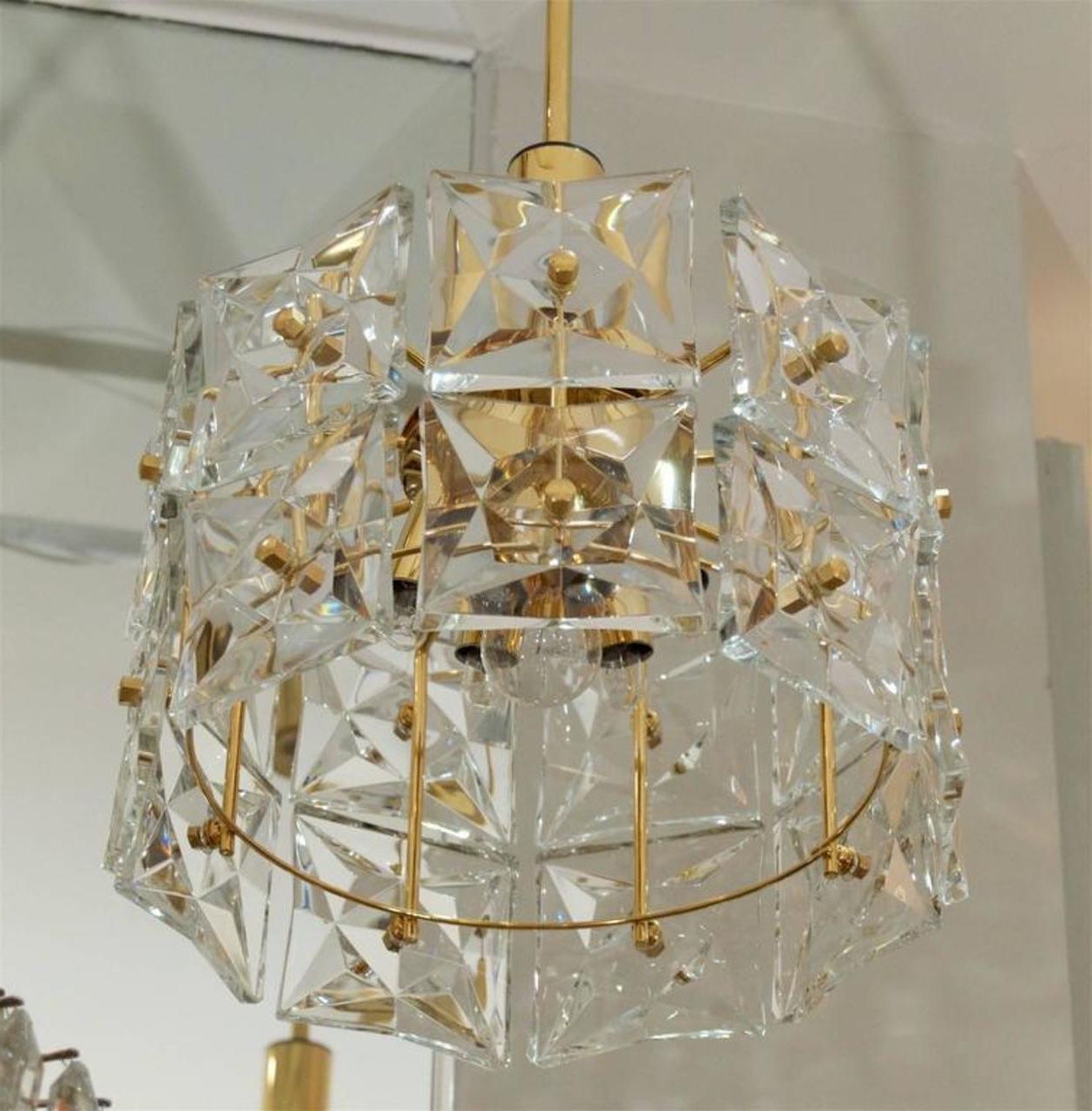 Most Recently Released Marquette Two Tier Traditional Chandeliers With Regard To Dramatic Two Tier Goldplate Kinkeldey Chandelier With (View 15 of 20)