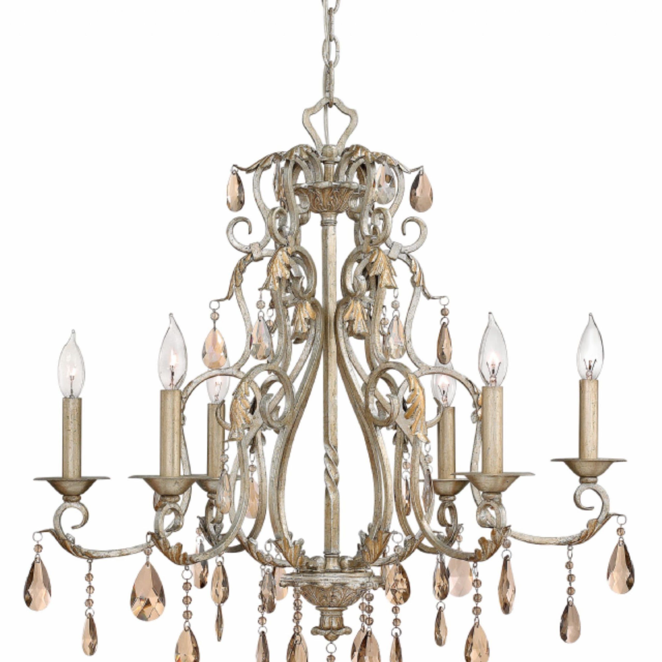 Most Up To Date Hinkley Lighting Carries Many Silver Leaf Carlton With Regard To Silver Leaf Chandeliers (View 3 of 20)