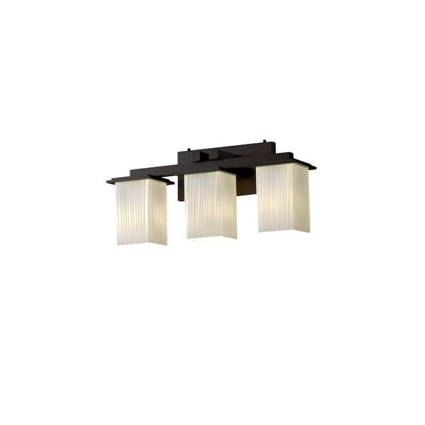 Shop Justice Design Group Fusion Montana 3 Light Dark With Regard To Favorite Dark Mocha Ribbon Chandeliers (View 16 of 20)