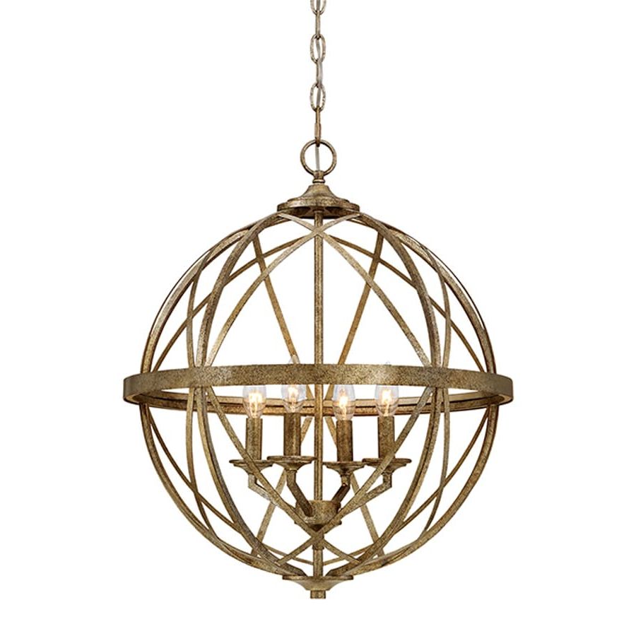 Well Known Shop Millennium Lighting Lakewood Vintage Gold Industrial Within Antique Gold Pendant Lights (View 2 of 20)