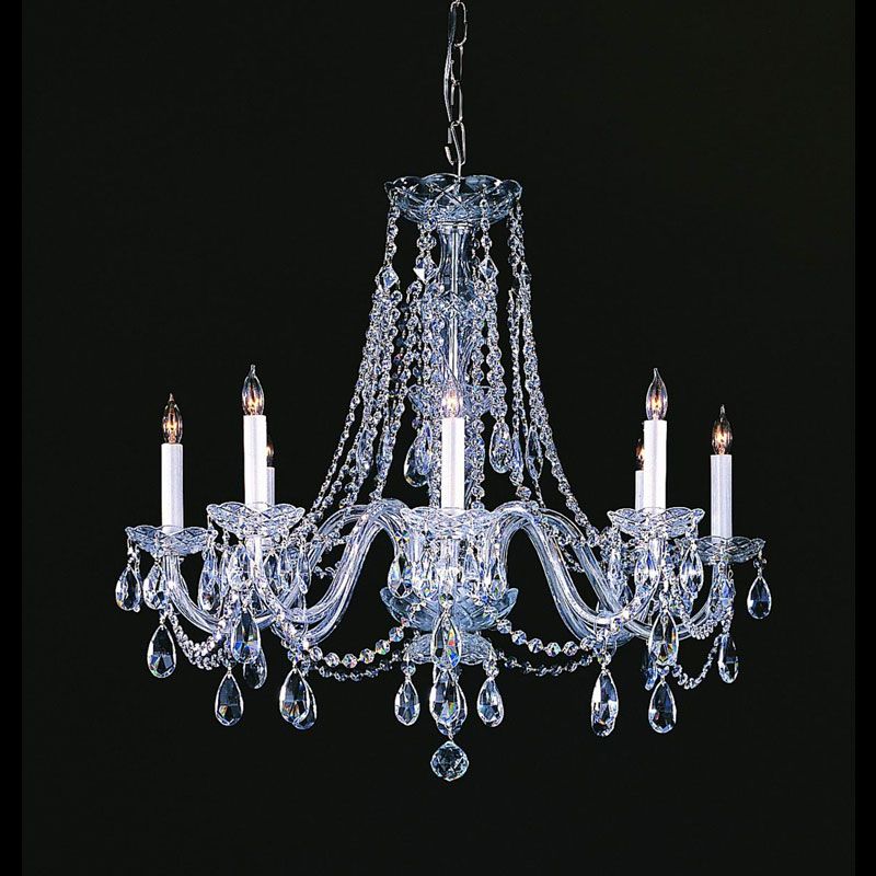 Well Liked Crystorama 1138 Ch Cl Mwp Traditional Crystal 26 Inch In Clear Crystal Chandeliers (View 3 of 20)