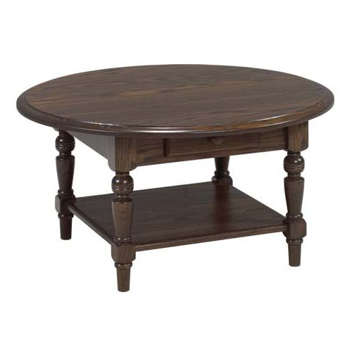 2018 Round And Oval Coffee Tables, End Tables And Hall Tables Inside 2 Drawer Oval Coffee Tables (View 12 of 20)