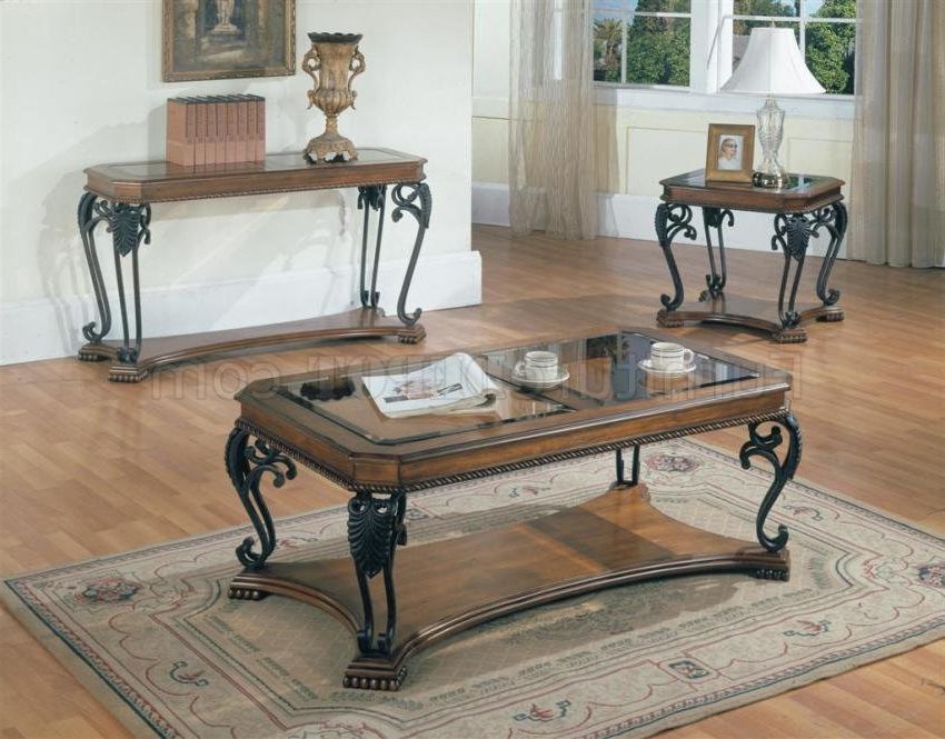 2019 Antique Vintage Dark Pecan Classic Coffee Table W/options For Warm Pecan Coffee Tables (View 8 of 20)