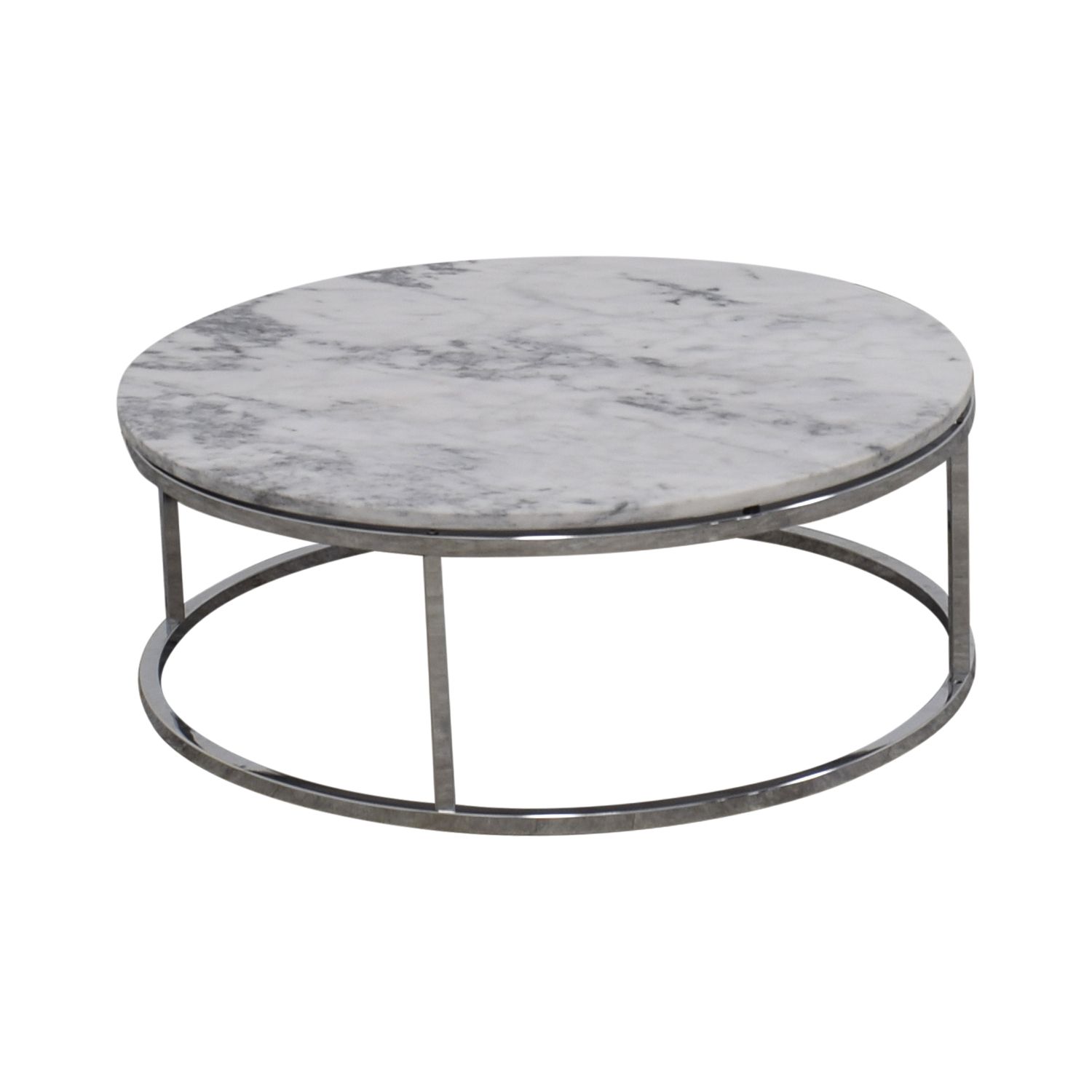[%57% Off – Cb2 Cb2 Round White Marble Coffee Table / Tables With Regard To Fashionable Marble And White Coffee Tables|marble And White Coffee Tables For 2018 57% Off – Cb2 Cb2 Round White Marble Coffee Table / Tables|recent Marble And White Coffee Tables Inside 57% Off – Cb2 Cb2 Round White Marble Coffee Table / Tables|well Known 57% Off – Cb2 Cb2 Round White Marble Coffee Table / Tables With Marble And White Coffee Tables%] (View 5 of 20)