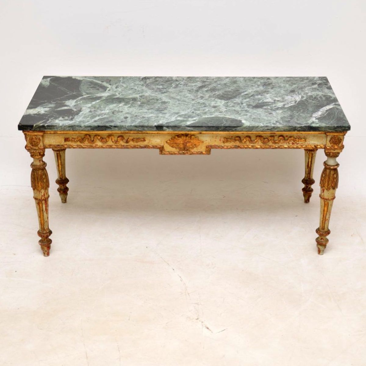 Antique French Marble Top Coffee Table – Marylebone Antiques Pertaining To Popular Marble Top Coffee Tables (View 20 of 20)