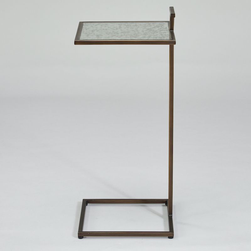 Antique Mirror Cocktail Tables With 2018 Stock Cocktail Table Square – Bronze / Antique Mirror (View 15 of 20)