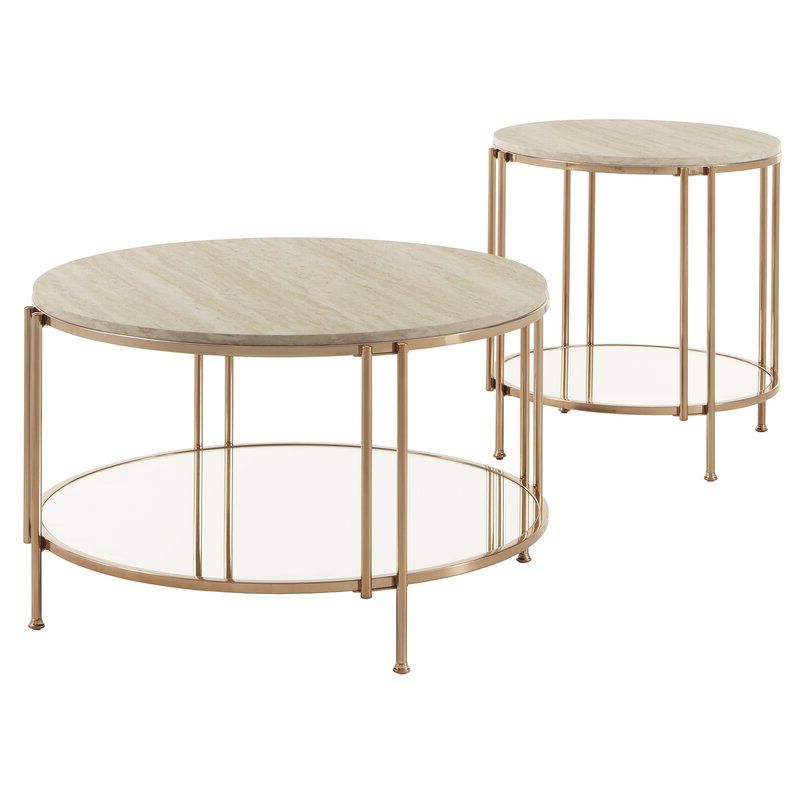 Arlen 2 Piece Coffee Table Set (View 14 of 20)