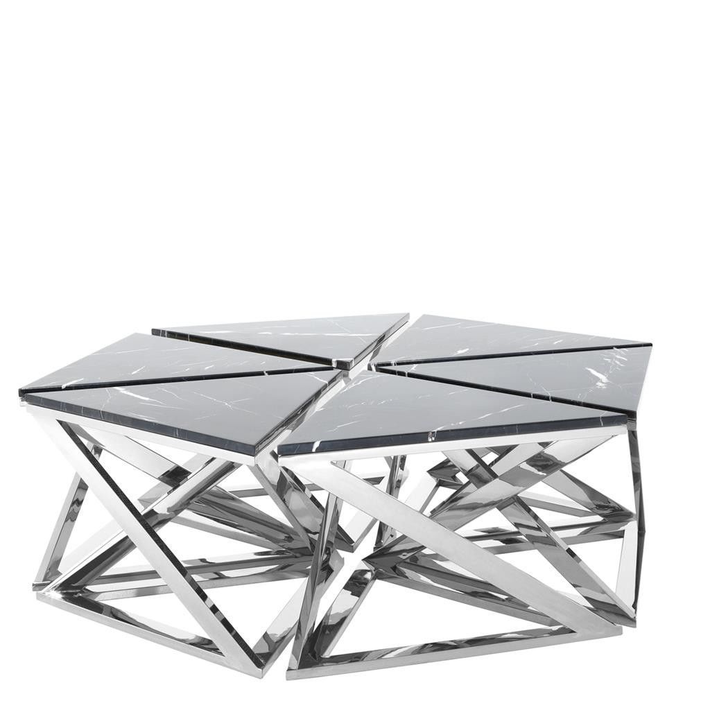 Best And Newest Silver Stainless Steel Coffee Tables Inside Eichholtz Galaxy Coffee Table – Polished Stainless Steel (View 17 of 20)