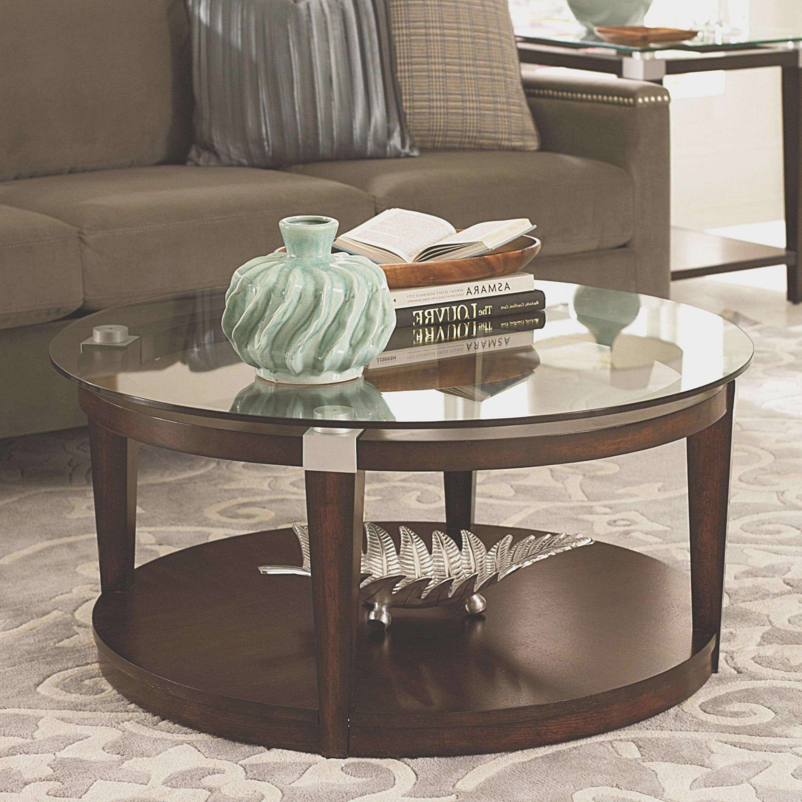 Black Round Glass Top Cocktail Tables Throughout Well Liked 14 Round Coffee Table Decor Ideas Gallery (View 1 of 20)