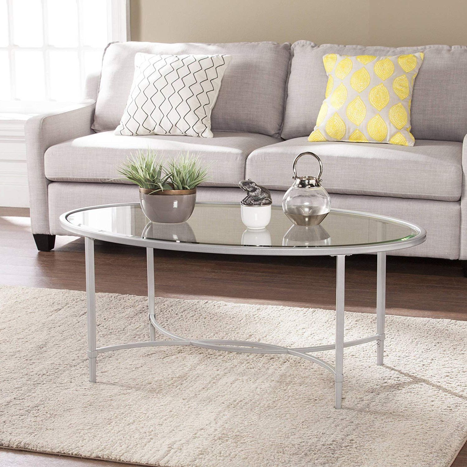 Cheap Silver Glass Coffee Table, Find Silver Glass Coffee In Most Current Cream And Gold Coffee Tables (View 3 of 20)