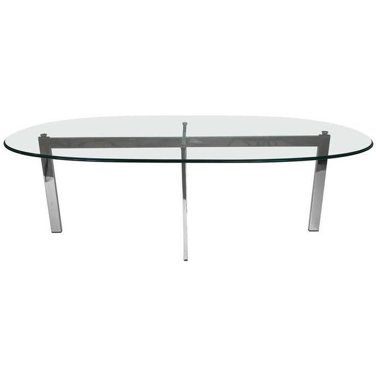 Chrome And Glass Cocktail Table (View 14 of 20)