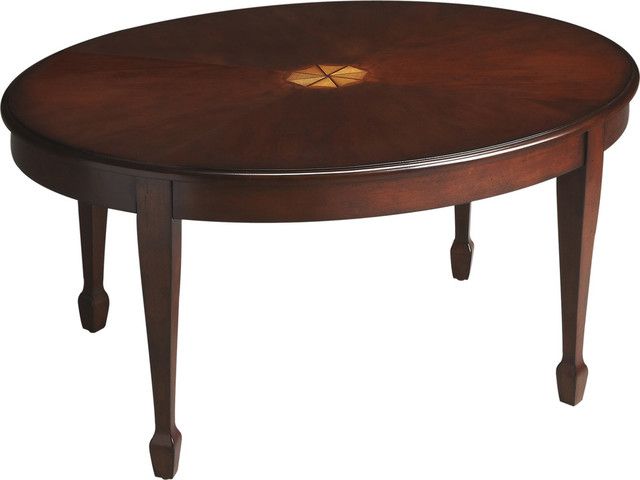 Current Clayton Oval Cocktail Table, Dark Brown – Coffee Tables In Dark Brown Coffee Tables (View 19 of 20)