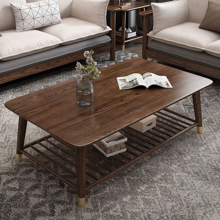 Dark Brown Coffee Tables With Regard To Fashionable Ashwood Coffee Table, With A Dark Brown Finishing (View 12 of 20)