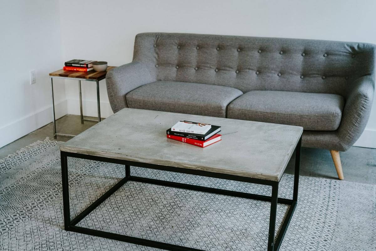 Diy Modern Concrete Coffee Table – John Malecki Within Most Recently Released Modern Concrete Coffee Tables (View 20 of 20)