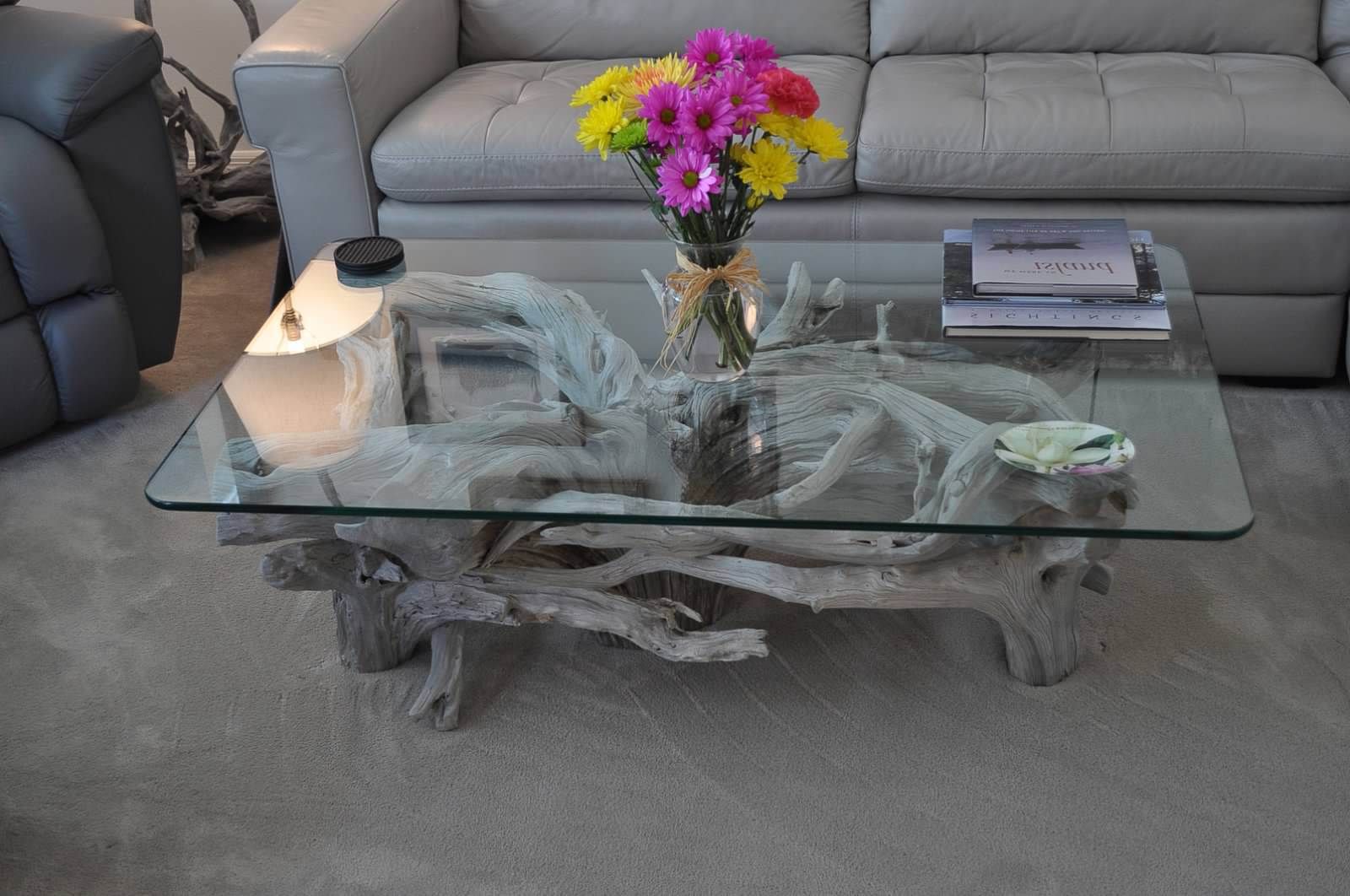 Driftwood Coffee Table Design Images Photos Pictures Intended For Most Recent Gray Driftwood And Metal Coffee Tables (View 7 of 20)