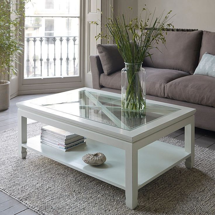 Espresso Wood And Glass Top Coffee Tables Inside Widely Used Square Glass White Wooden Coffee Table On Top Contemporary (View 5 of 20)