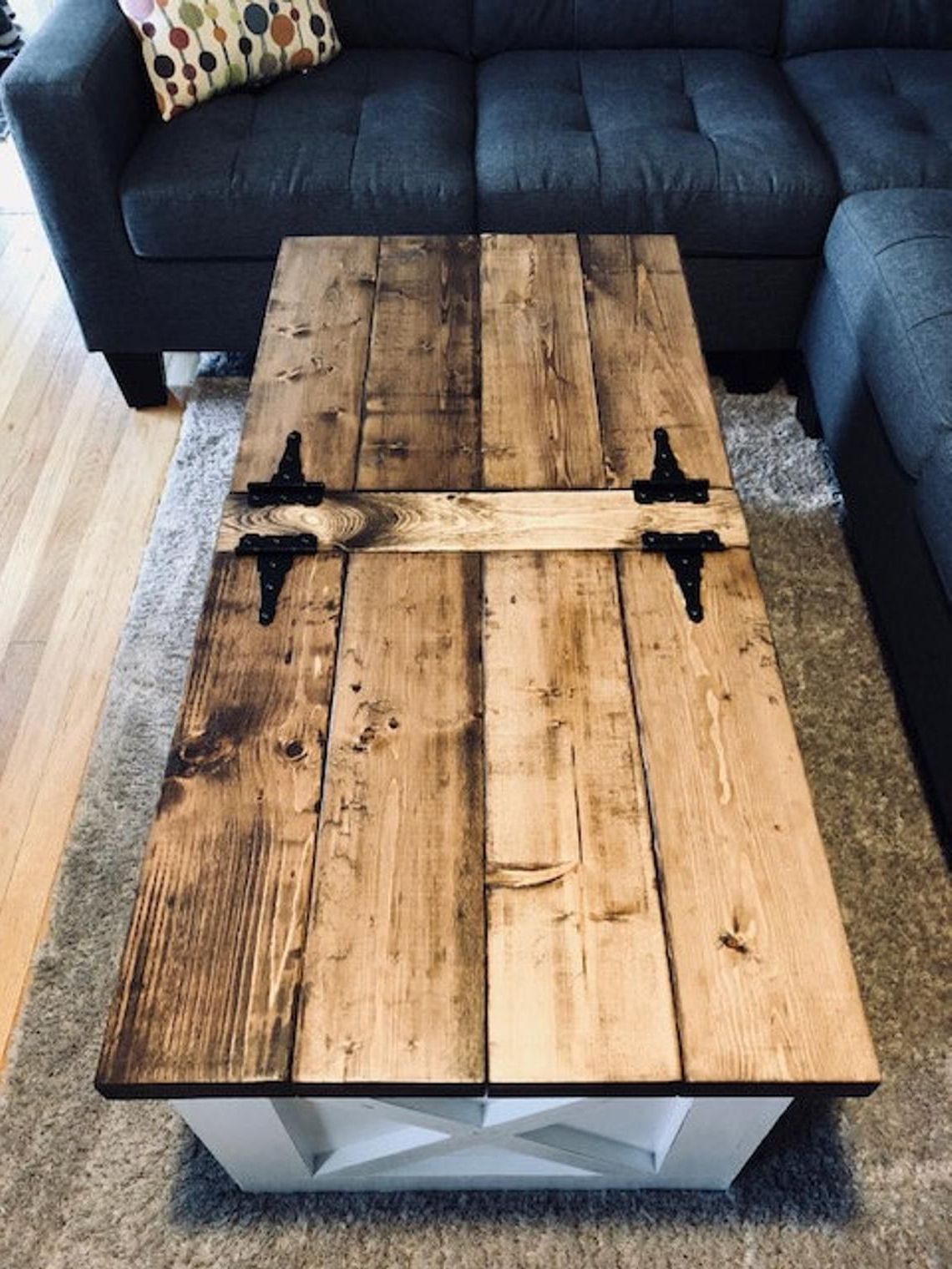 Espresso Wood Storage Coffee Tables Intended For Current Farmhouse Storage Coffee Table Free Shipping (View 19 of 20)