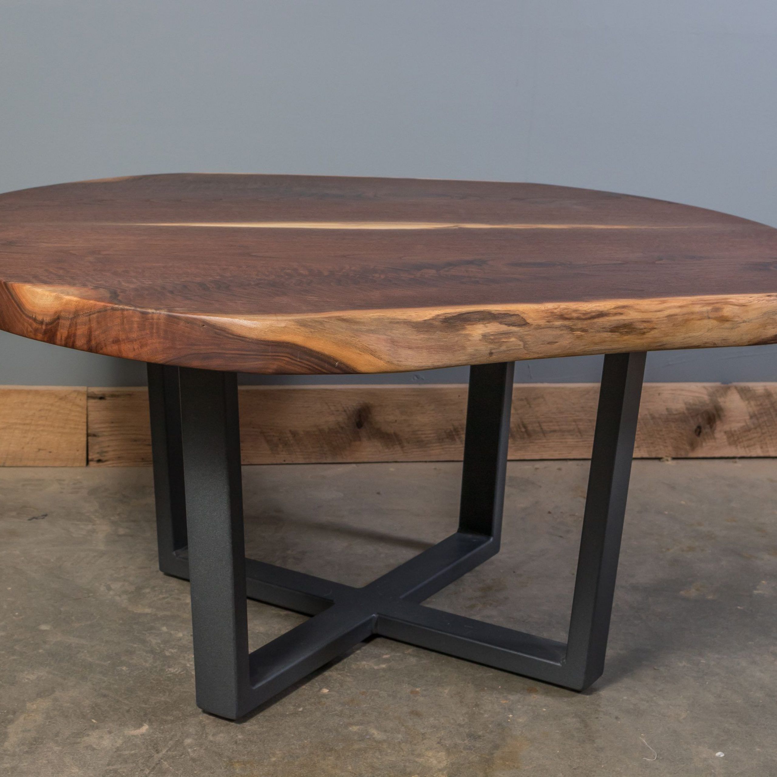 Famous Buy Handmade Live Edge Black Walnut Coffee Table, Made To In Walnut Coffee Tables (View 13 of 20)