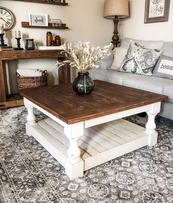 Famous Rustic Baluster Farmhouse Coffee Table Special Walnut Throughout Rustic Espresso Wood Coffee Tables (View 15 of 20)