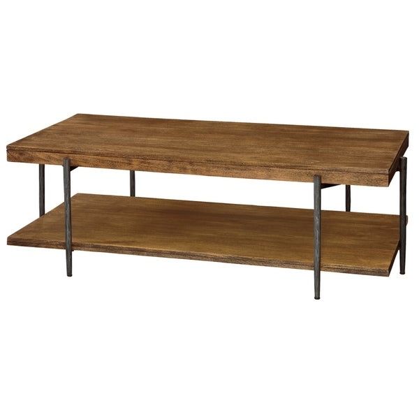 Famous Shop 2 Shelf Solid Wood Coffee Table – Bedford Park Pertaining To 2 Shelf Coffee Tables (View 1 of 20)