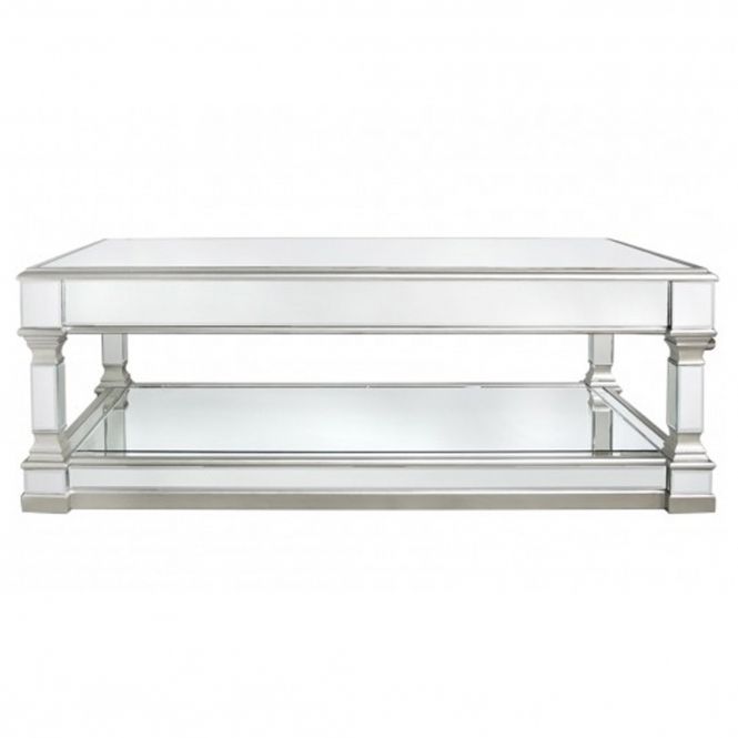Fashionable Livorno Silver Mirrored Coffee Table (View 18 of 20)