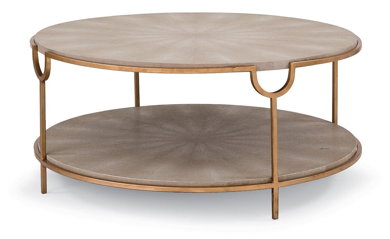 Faux Shagreen Texture Mixed With A Captivating Gold Base Inside Widely Used Faux Shagreen Coffee Tables (View 5 of 20)