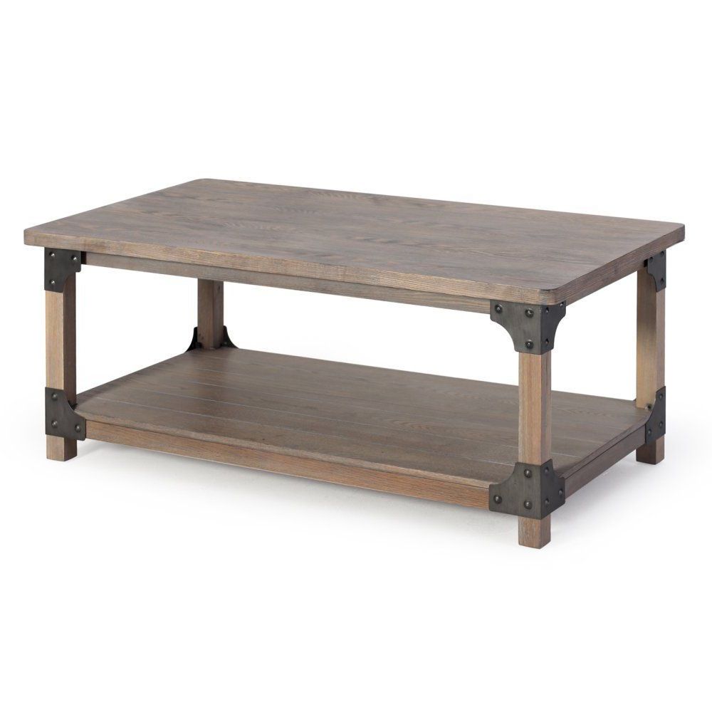 Favorite Belham Living Jamestown Rustic Coffee Table With Unique With Regard To Rustic Bronze Patina Coffee Tables (View 10 of 20)
