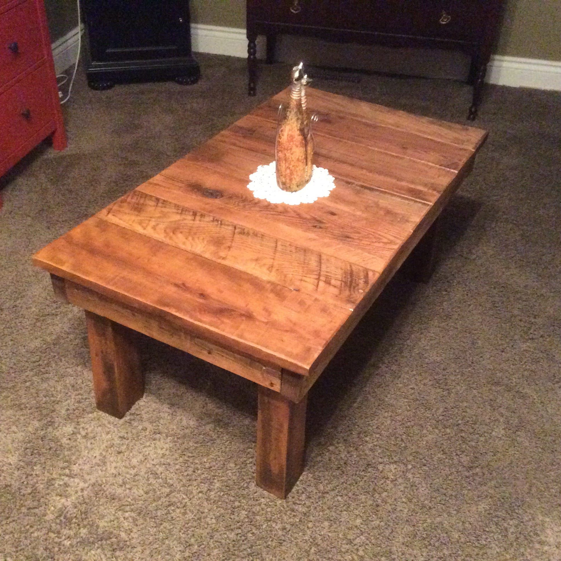 Favorite Reclaimed Wood Rustic Coffee Table Intended For Barnwood Coffee Tables (View 4 of 20)