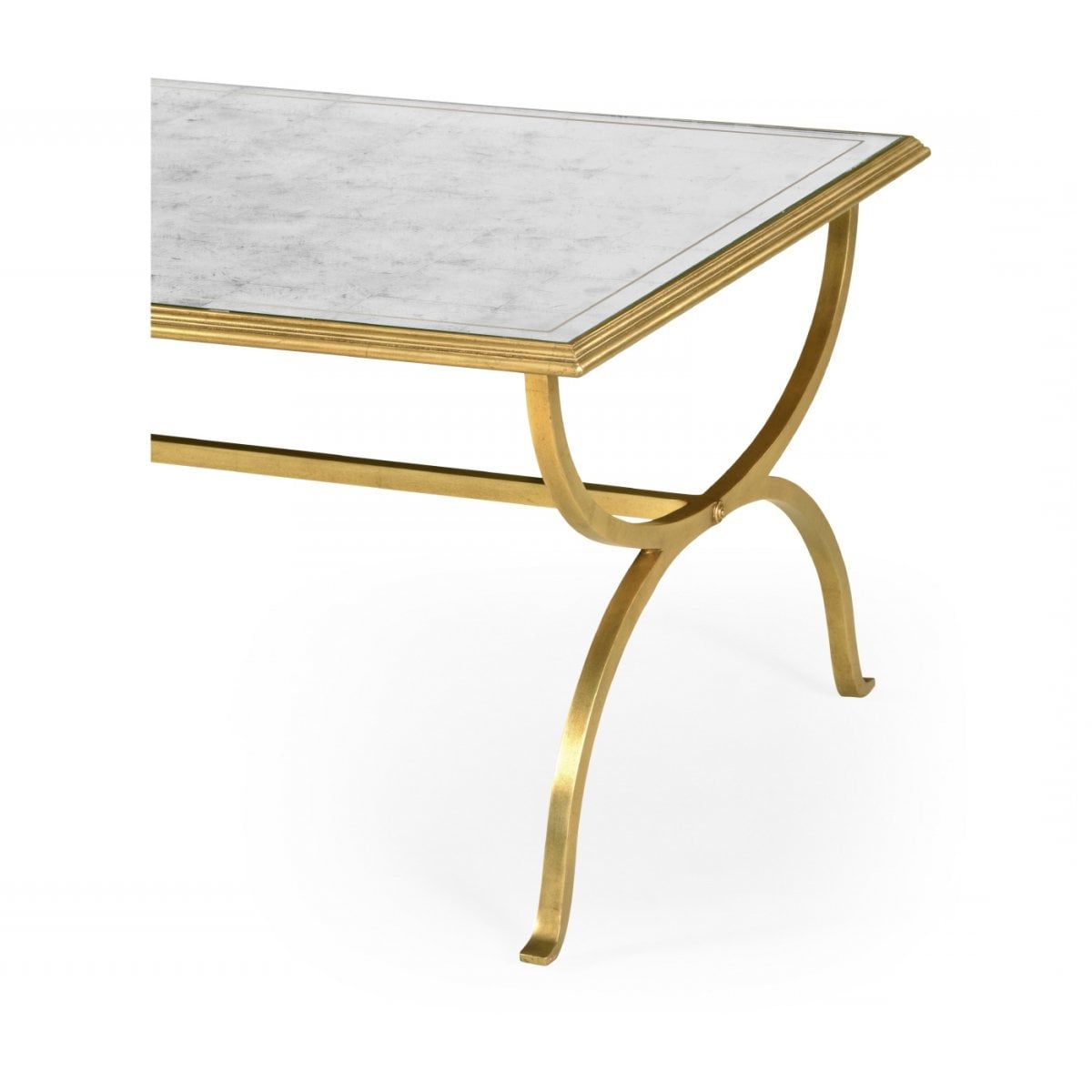 Favorite Rectangular Glass Top Coffee Tables With Rectangular Gold Coffee Table With Glass Top (View 2 of 20)